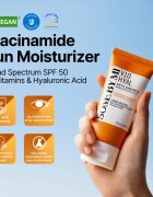 Some By Mi V10 Hyal Air Fit Sunscreen lahka zaščitna krema za obraz SPF 50+ 50 ml