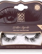 SOSU Cosmetics Hidden Agenda Fox Eye Collection umetne trepalnice odtenek Fierce 1 kos
