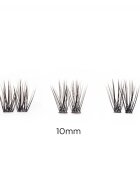 SOSU Cosmetics Hidden Agenda Undetectable Lashes šopaste lepilne trepalnice brez vozlička 10 mm