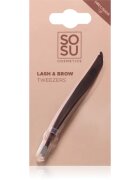 SOSU Cosmetics Lash and Brow Tweezers pinceta za obrvi 1 kos