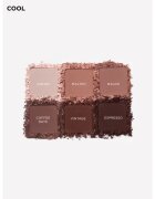SOSU Cosmetics Matte Eyeshadow Palette paleta senčil za oči odtenek Cool 6x1.3 g