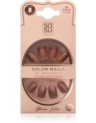 SOSU Cosmetics Salon Nails umetni nohti odtenek Mocha Latte 30 kos