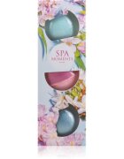 Spa Moments Fizzy Bath Bombs Shea Butter šumeče kroglice za kopel z karitejevim maslom