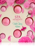 Spa Moments Wild Cherry Kisses šumeče kroglice za kopel