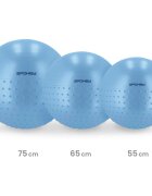 Spokey Half Fit gimnastična masažna žoga 65 cm