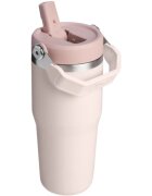 Stanley IceFlow™ Flip Straw 2.0 Tumbler termovka iz nerjavnega jekla Rose Quartz 410 ml
