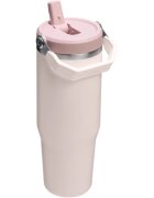 Stanley IceFlow™ Flip Straw Tumbler steklenica za vodo iz nerjavnega jekla Rose Quartz 890 ml