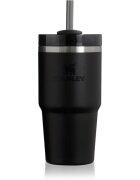 Stanley Quencher H2.O FlowState™ Tumbler lonček iz nerjavečega jekla s slamico majhen Black 2.0 1 kos