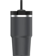 Stanley Quencher H2.O FlowState™ Tumbler lonček iz nerjavečega jekla s slamico majhen Black 2.0 1 kos