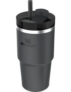 Stanley Quencher H2.O FlowState™ Tumbler lonček iz nerjavečega jekla s slamico majhen Black 2.0 1 kos
