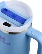 Stanley Quencher H2.O FlowState™ Tumbler lonček iz nerjavečega jekla s slamico srednja Blue Sky 1 kos