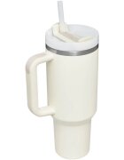 Stanley Quencher H2.O FlowState™ Tumbler lonček iz nerjavečega jekla s slamico velik Cream Tonal 1 kos