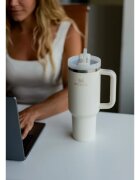 Stanley Quencher H2.O FlowState™ Tumbler lonček iz nerjavečega jekla s slamico velik Cream Tonal 1 kos