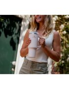 Stanley Quencher H2.O FlowState™ Tumbler lonček iz nerjavečega jekla s slamico velik Rose Quartz 1 kos
