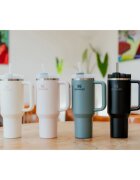 Stanley Quencher H2.O FlowState™ Tumbler lonček iz nerjavečega jekla s slamico velik Rose Quartz 1 kos