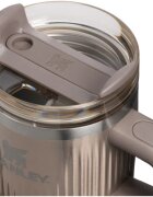 Stanley Quencher H2.O Fluted Tumbler lonček iz nerjavečega jekla s slamico majhen Pale Gold Shine 1 kos