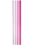 Stanley The Quencher Tumbler Straws nadomestne slamice 890 ml Pink 4 kos