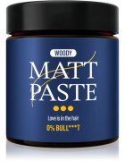 Steve's Hair Paste Strong mat stiling pasta Woody 90 g