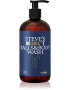 Steve's No Bull***t Balls and Body Wash poživitveni gel za prhanje 500 ml