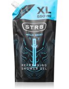 STR8 Wild Beat gel za prhanje nadomestno polnilo za moške 550 ml