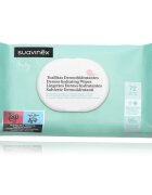 Suavinex Baby Dermo-hydrating Wipes vlažni robčki za obraz in telo 72 kos