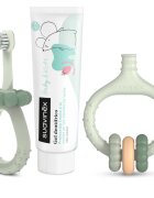 Suavinex Baby & Kids My First Dental Care Set darilni set za dojenčke in otroke Green
