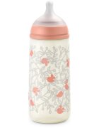Suavinex Birdies Anticolic Baby Bottle steklenička za dojenčke Pink 360 ml