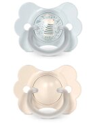 Suavinex Butterfly Wonderland SX Pro Physiological 0-6 m duda Blue+Cream 2 kos