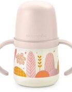 Suavinex Dreams First steklenička za otroke z ročaji Pink 6 m+ 1 kos