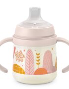 Suavinex Dreams First steklenička za otroke z ročaji Pink 6 m+ 1 kos