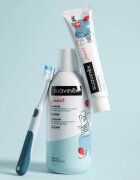 Suavinex Junior 6 y+ zobna ščetka za otroke Pink 1 kos