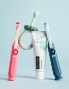 Suavinex Kids 2-6 y+ zobna ščetka za otroke Pink 1 kos