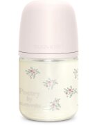 Suavinex Poetry SX Pro Physiological S steklenička za dojenčke 0 m+ Slow Flow - Pink 1 kos