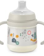 Suavinex Walk First steklenička za otroke z ročaji 6 m+ Cream 1 kos