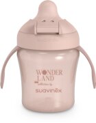 Suavinex Wonderland Learning Cup otroški lonček Pink 200 ml