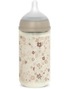 Suavinex Wonderland SX PRO +3 MF steklenička za otroke Cream-Coloured Flower 240 ml
