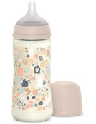 Suavinex Wonderland SX Pro Physiological Anti-Colic steklenička za dojenčke L Dense Flow 6 m+ Liberty Pink 1 kos