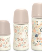 Suavinex Wonderland SX Pro Physiological Anti-Colic steklenička za dojenčke M Medium Flow 3 m+ Liberty Pink 1 kos