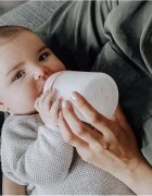 Suavinex Zero Zero Anti-colic Bottle steklenička za dojenčke A Adaptable Flow 0 m+ 1 kos