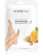SUNEWMED+ Moisturising Foot Mask with Sweet Almond Oil and Royal Jelly vlažilna maska za stopala 1 par