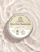 Suntribe Mini Zinc Sunscreen mineralna zaščitna krema za obraz in telo SPF 50 Original White 15 g