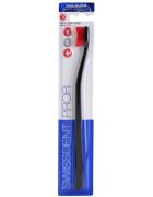 Swissdent Profi Colours Single zobna ščetka soft - medium Black & Red 1 kos