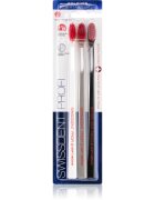 Swissdent Profi Colours zobne ščetke soft - medium 3 kos