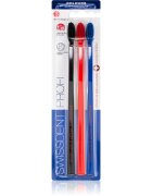 Swissdent Profi Colours zobne ščetke soft - medium black red blue 3 kos