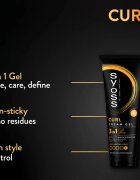 Syoss Curl Cream Gel stiling krema za definicijo valov z gelasto teksturo 250 ml