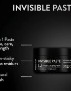 Syoss Invisible Hold transparentna stiling pasta za srednje močno fiksacijo 100 ml