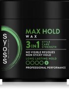 Syoss Max Hold vosek za stilsko oblikovanje las z ekstra močnim utrjevanjem 150 ml