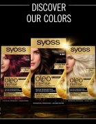 Syoss Oleo Intense permanentna barva za lase z oljem odtenek 1-10 Intense Black 1 kos