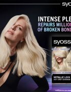 Syoss Permanent Color Metallic Collection permanentna barva za lase odtenek 9-53 Silver Blush 1 kos