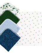 T-Tomi BIO Muslin Napkins robčki 25 x 25 cm Boy 5 kos